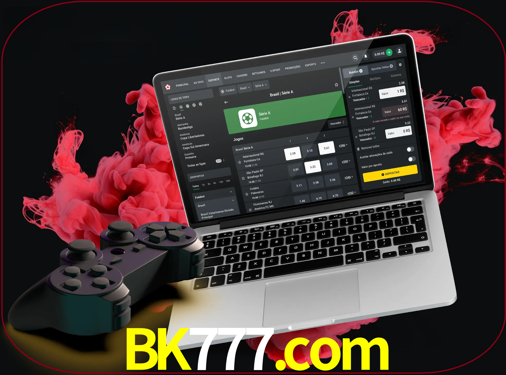 Visite a secção especial de jogos de vídeo em bk777 para descobrir em que jogos pode apostar e ganhar muito dinheiro.